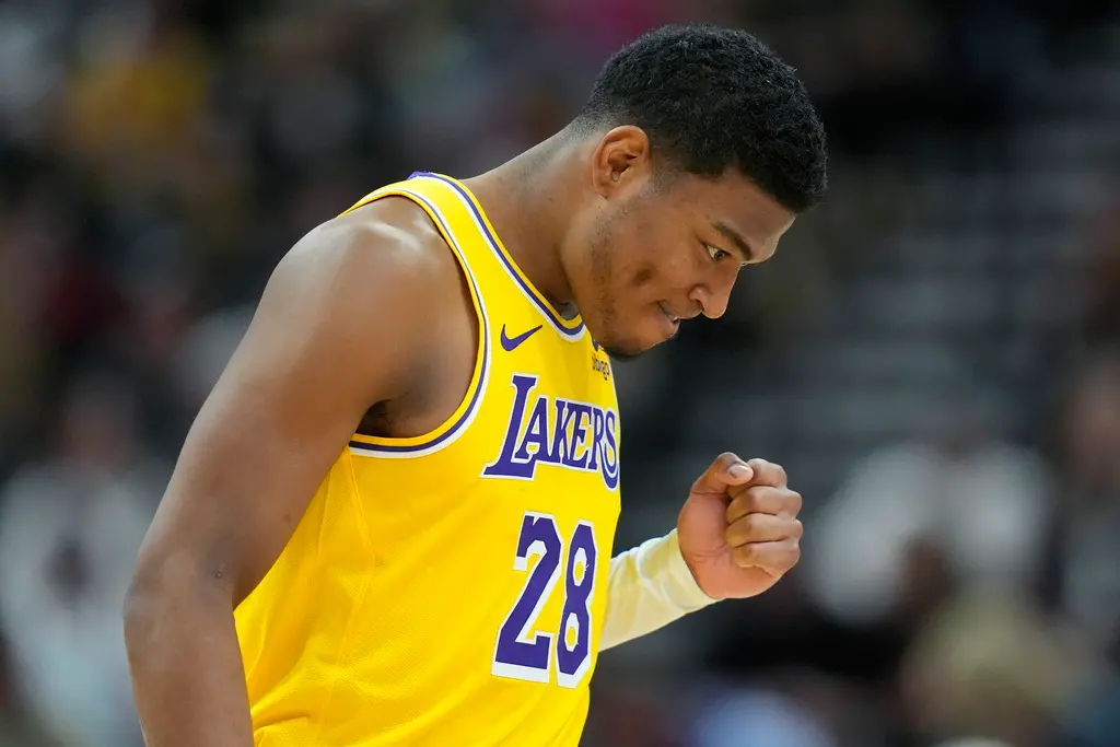 ▲八村壘面對猶他爵士砍下生涯新高的36分，幫助球隊以 138 : 122 贏球，賽後他的表現也受到關注。（圖／美聯社／達志影像）