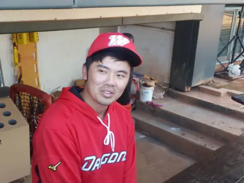 ▲傳奇球星郭嚴文，去年底遭到味全龍不續約，儘管本人還有意延續職棒生涯，卻一度陷入無球可打窘境。（圖／記者林之越攝）