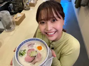 渡邊渚生病前熱愛吃拉麵,時常在社群上分享吃拉麵的照片。(圖/渡邊渚IG) ▲渡邊渚生病前熱愛吃拉麵,時常在社群上分享吃拉麵的照片。(圖/渡邊渚IG)