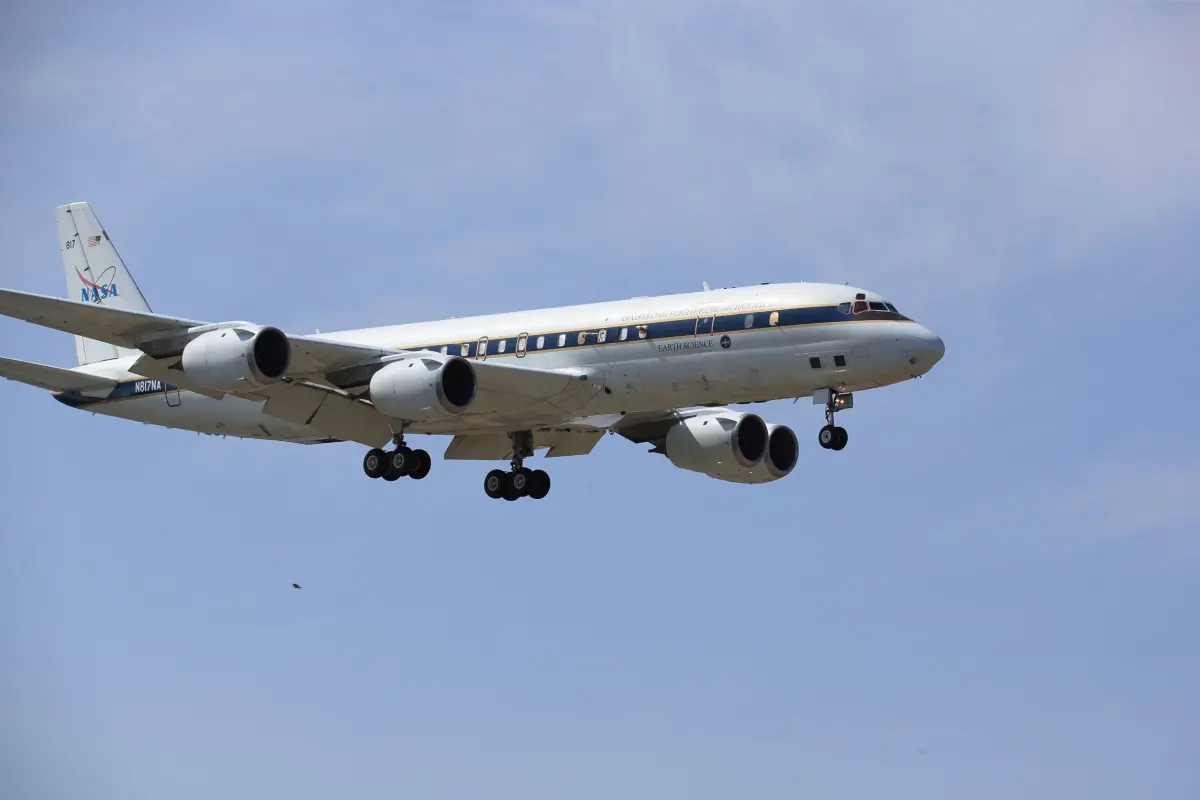 ▲NASA科研飛機。（圖／環境部提供）