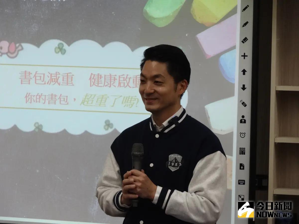 ▲台北市長蔣萬安前往南港東新國小參加「臺北市112學年度國小開學日活動」。（圖／記者呂炯昌攝，2024.02.16）