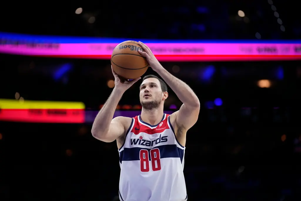 ▲義大利資深射手Danilo Gallinari將加盟密爾瓦基公鹿，聯手「字母哥」Giannis Antetokounmpo、Damian Lillard。（圖／美聯社／達志影像）