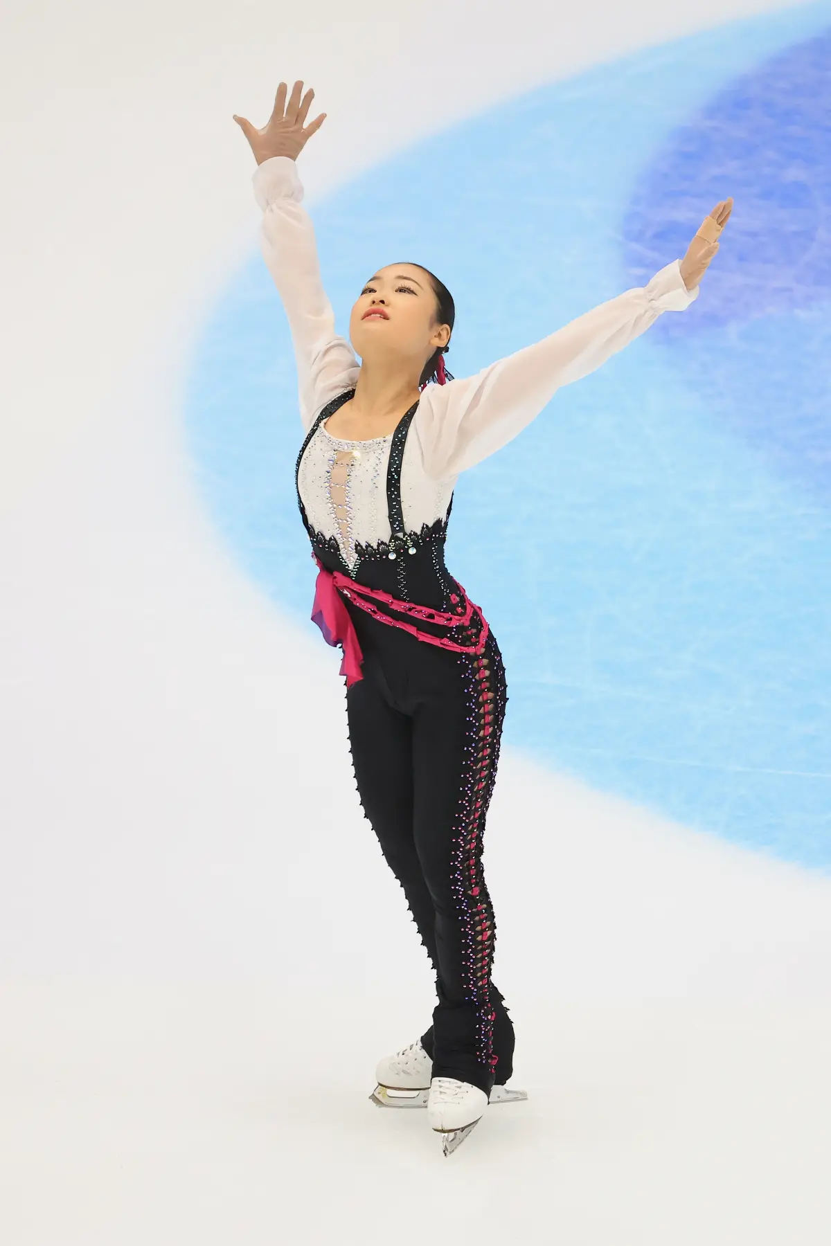 ▲日本的好手島田麻央將面對南韓強敵申智雅，挑戰世青賽二連霸。（圖／©International Skating Union提供）