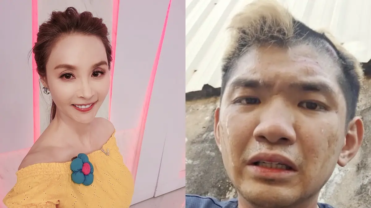 ▲資深媒體人許聖梅（左）透露，過去曾被「晚安小雞」直播飆罵過，並曝光其惡劣行徑，如今見到對方被逮捕入獄，讓她直呼：「終於得到懲罰！」（圖／許聖梅臉書、晚安小雞FB）