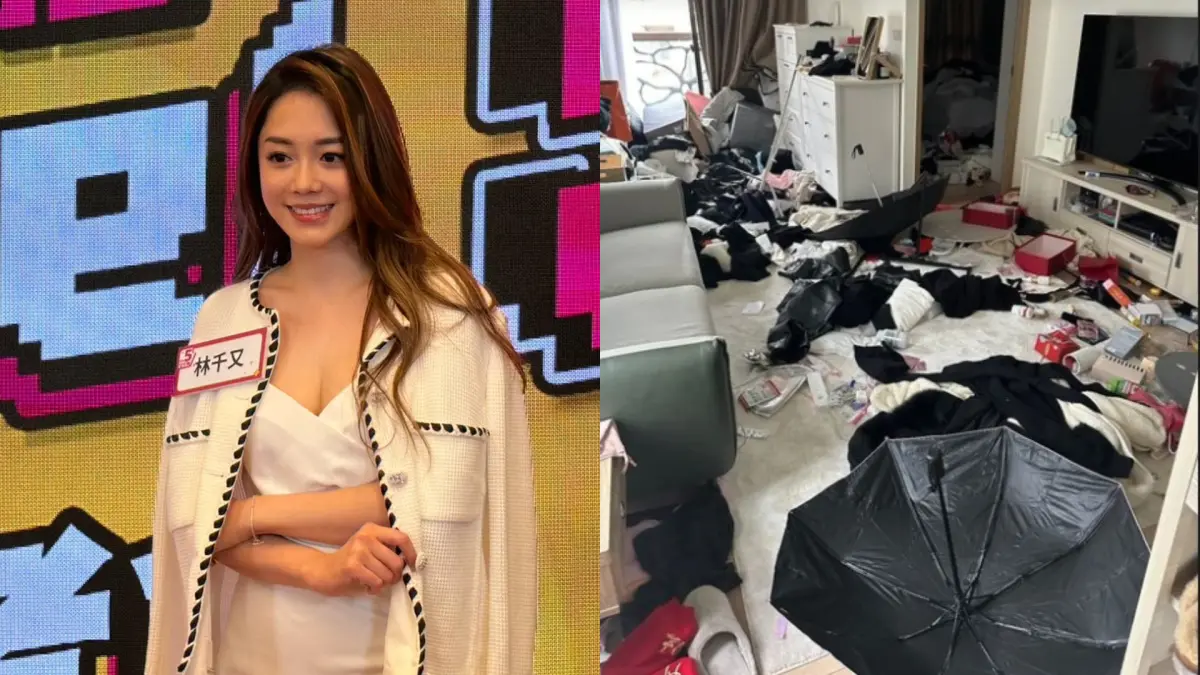 ▲林千又痛訴自己被40歲男友家暴，家中更遭到對方偷竊，一共損失600萬元，目前已報警進入司法階段。（圖／記者詹鎰睿攝影、林千又IG）