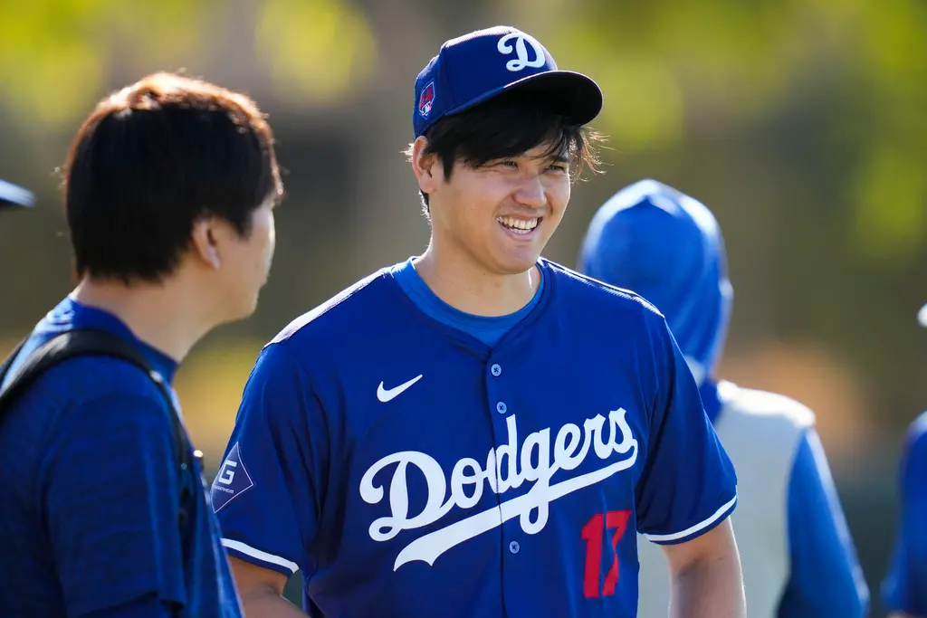 ▲大谷翔平結婚衝擊日本全國！翻譯水原一平記者會竟罕見失誤。（圖／美聯社／達志影像）