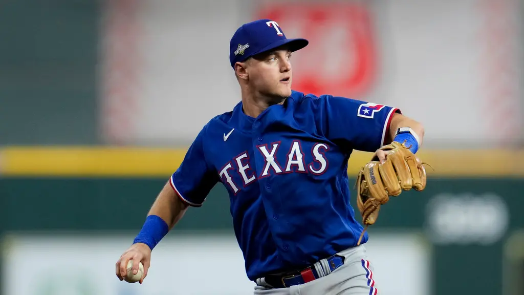 ▲衛冕軍遊擊兵開季前傳傷情，主戰三壘手Josh Jung左小腿不適傷退。（圖／美聯社／達志影像）