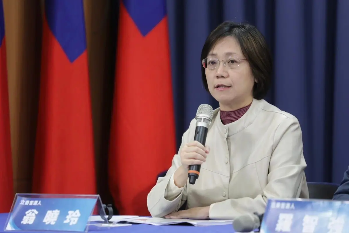 ▲國民黨立委翁曉玲拋出總統大選二輪投票制，資深媒體人黃暐瀚表示以為在開玩笑，要修可以但應該是修憲而非修法。（圖／國民黨提供）