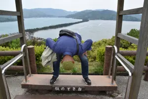 日本「天橋立」傳意外！男從「胯下觀景」遭惡搞　被推落15m山谷
