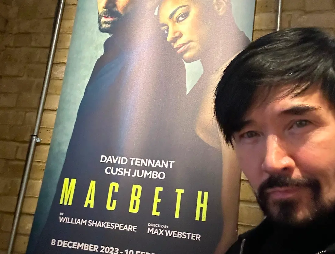 ▲費翔在英國地鐵上被粉絲巧遇，近況曝光。（圖／翻攝費翔微博）