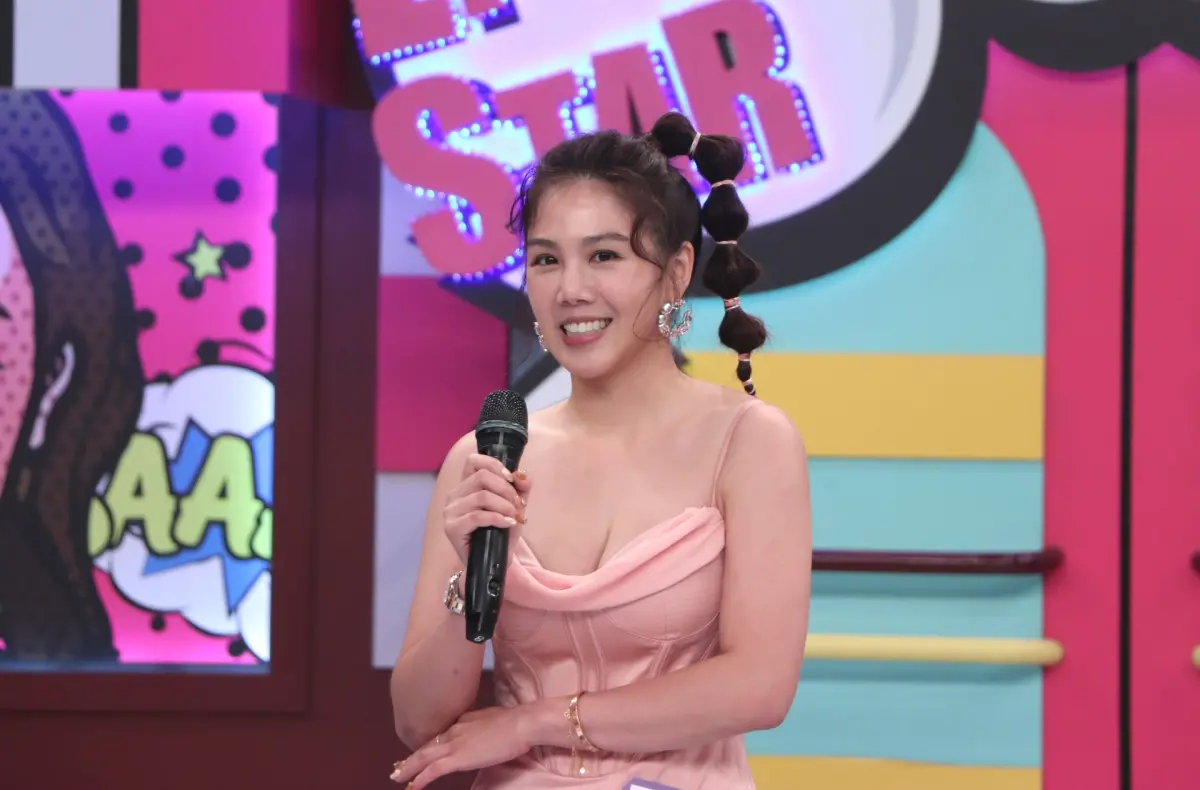 ▲楊晨熙偕夫遊杜拜，不滿被說「嫁給錢」。（圖／中天綜合台提供）