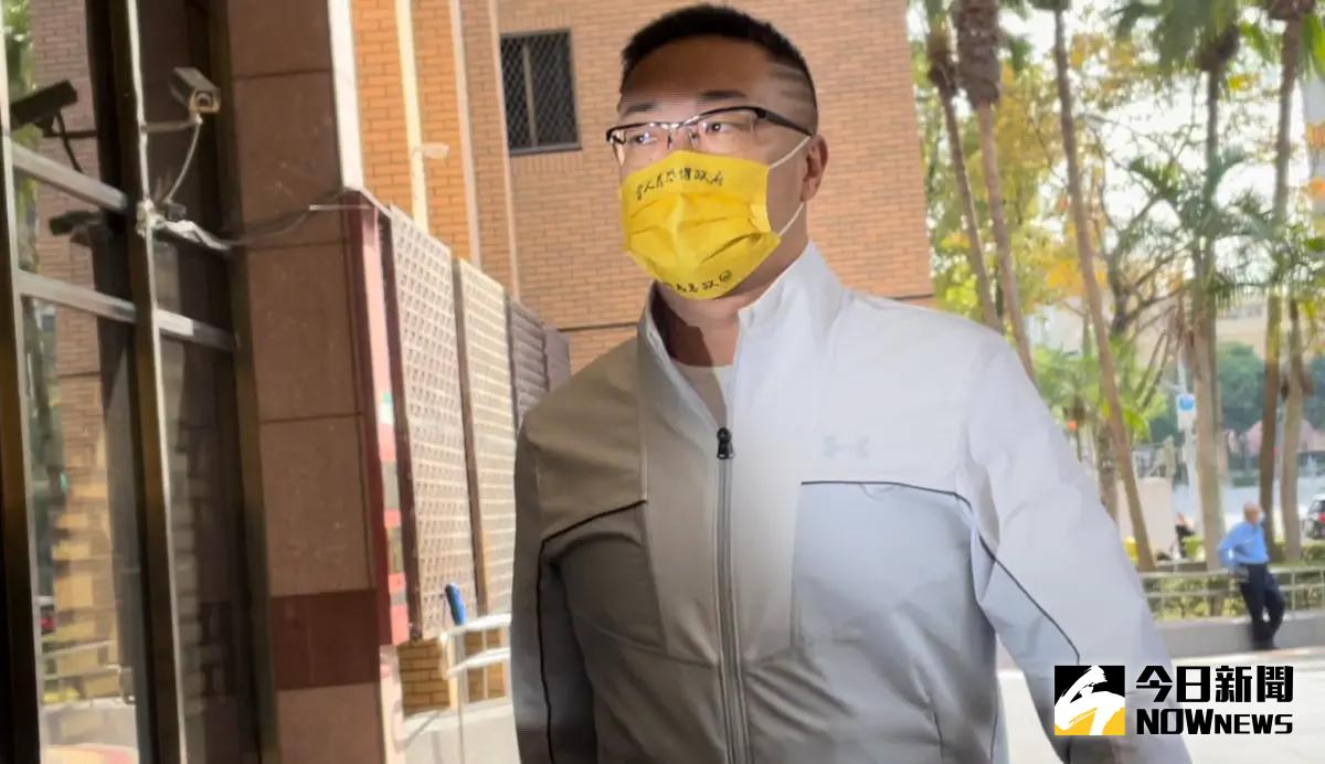 ▲朱學恒強吻案，台北地院19日傳喚國民黨立委陳菁徽出庭作證，經媒體披露，朱學恒發聲明駁斥下藥說（圖／記者潘千詩攝，2024.02.19）