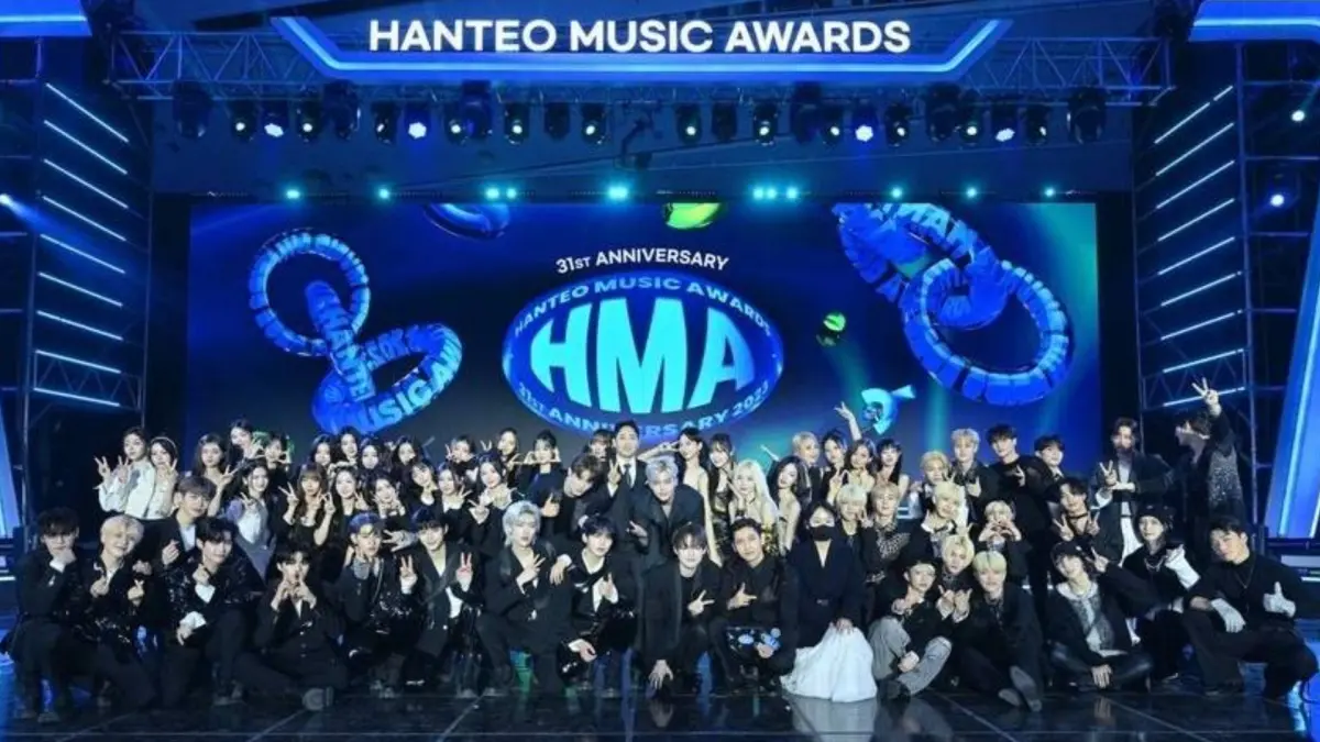 ▲南韓頒獎典禮《Hanteo Music Awards（簡稱HMA）》於上週六、日（2／17、2／18）舉行，邀請了許多人氣偶像。（圖／HMA官方IG）