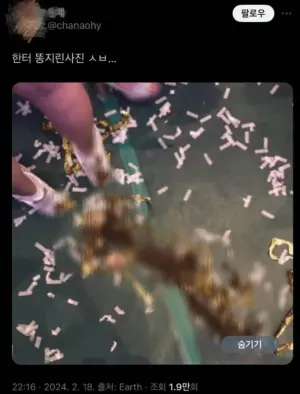 ▲《HMA》現場驚見排泄物，惡臭引眾人捂鼻。（圖／轉攝自chanaohy X帳號）