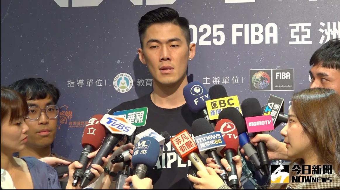 ▲中華男籃隊長劉錚日前發文批評球隊集訓人沒到齊，他今日受訪時坦言心裡確實很不爽。（圖／記者吳忠育攝）
