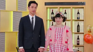 ▲宮美樂(右)搭檔楊皓崴,怦然心動如被愛神射箭。(圖/民視提供) ▲宮美樂(右)搭檔楊皓崴,怦然心動如被愛神射箭。(圖/民視提供)