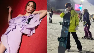 蔡依林赴韓滑雪摔成「前滾翻大熊貓」！加碼曬貼身泳裝照驚豔粉絲
