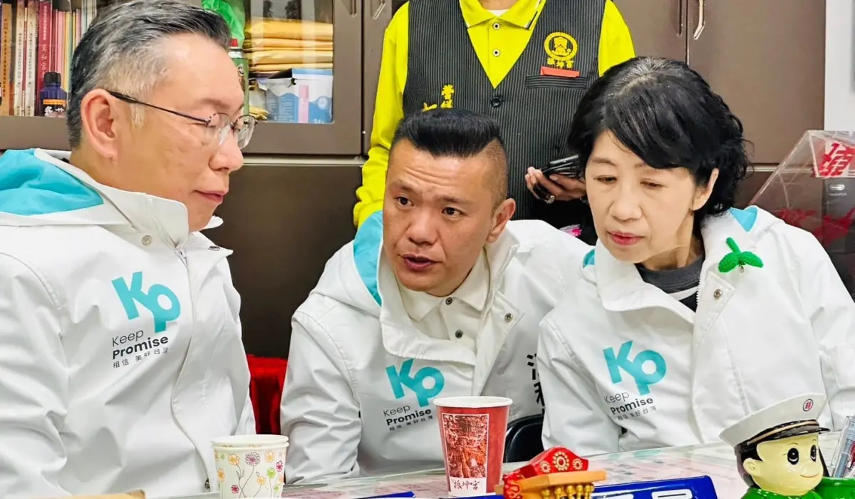 ▲江和樹力勸柯文哲參選下屆台中市長，強調為台灣做事不一定要當總統。（圖／翻攝江和樹臉書，2024.02.19）