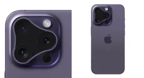 iPhone 16 Pro高清渲染圖 ▲ (圖/擷取自Majin Bu在社群平台X)