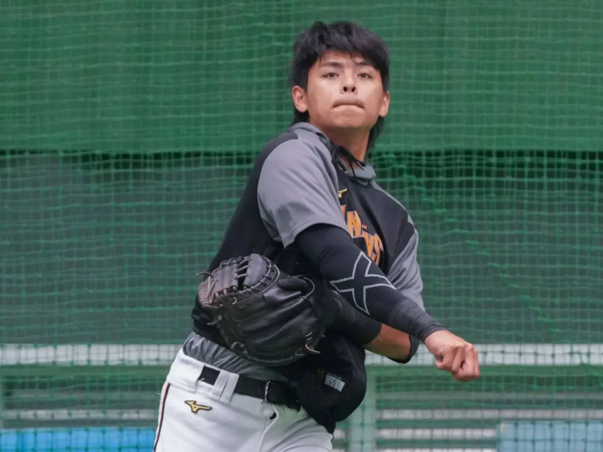 ▲中華職棒統一獅赴日本舉辦春訓，陳重羽二次參加，受訪談前後心境不同。（圖／統一獅提供）