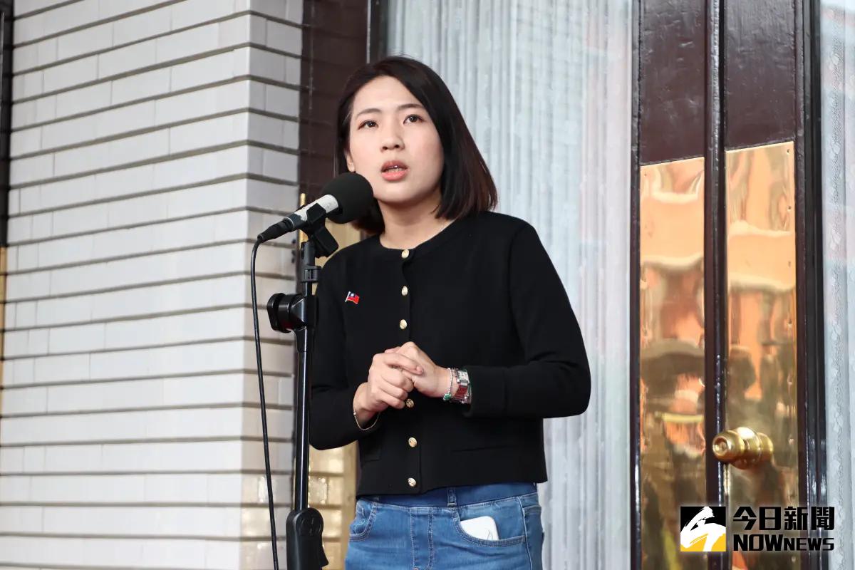 ▲國民黨立委徐巧芯說，自己只是貼出了某篇民進黨開始操作該議題的新聞。（圖／記者陳明中攝，資料照）