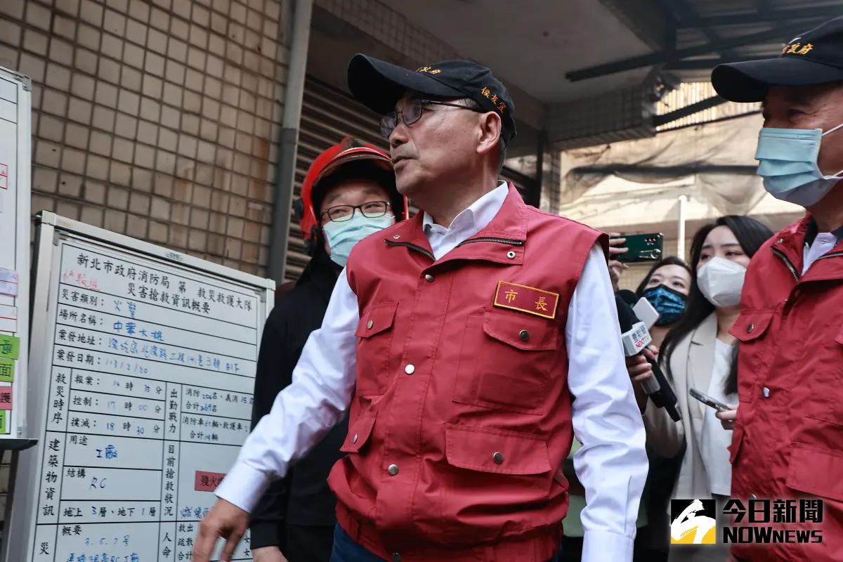 ▲新北市長侯友宜說，建商從重處罰不予寬貸。（圖／記者葉政勳攝，資料照）