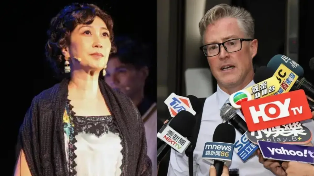 ▲黃嘉千（左圖）哭訴結婚16年至少被打6次，夏克立強硬回擊。（圖／NOWnews資料照）