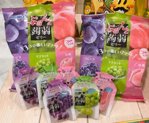 ▲日本ORIHIRO蒟蒻果凍三口味6入85元，買2送1平均57元。（圖／業者提供）