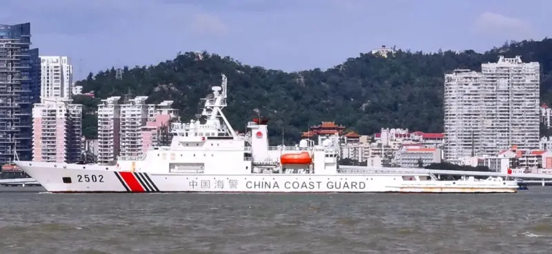 今日軍武／強登金門遊艇！中國海警噸位世界第一　爭議海域動作多