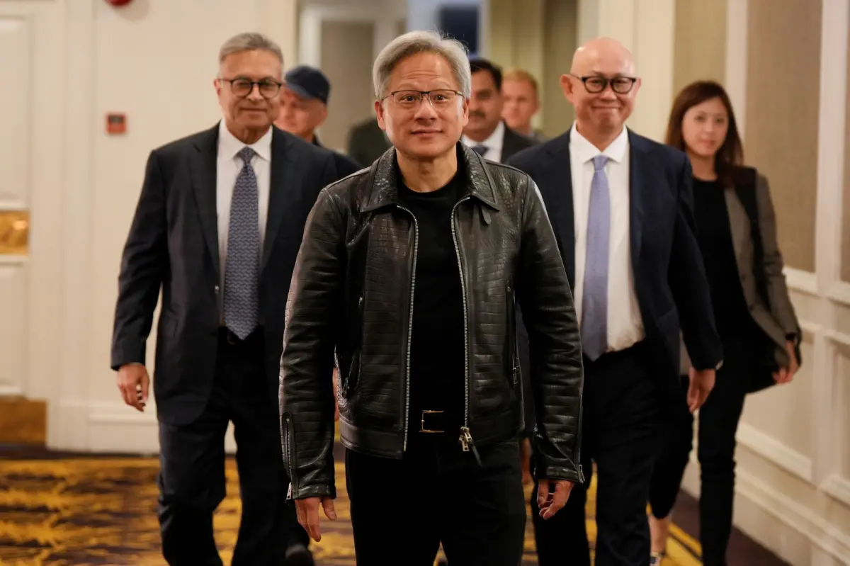 ▲輝達執行長黃仁勳，資料照。（圖／美聯社／達志影像）