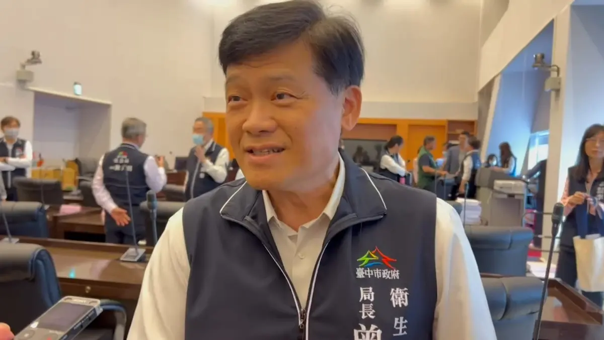 ▲中市衛生局長曾梓展表示，科學是「有一分證據說一分話」，從來不是「想當然爾」。（圖／記者顏幸如攝，2024.02.22）