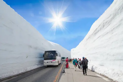 ▲立山黑部是台灣人熟知的日本知名景點，其「立山黑部-雪壁傳奇」20米高的巨大雪牆令人嘆為觀止。（圖／可樂旅遊提供）