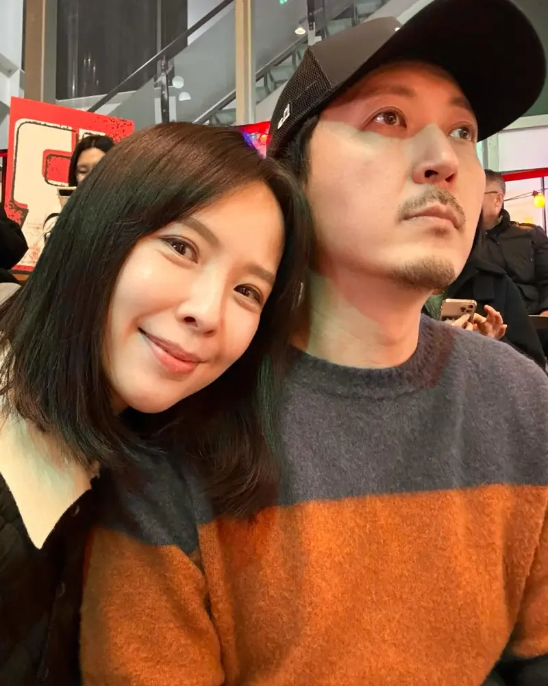 ▲天心(左)和老公金英敏結婚7年多。(圖/翻攝自天心IG)