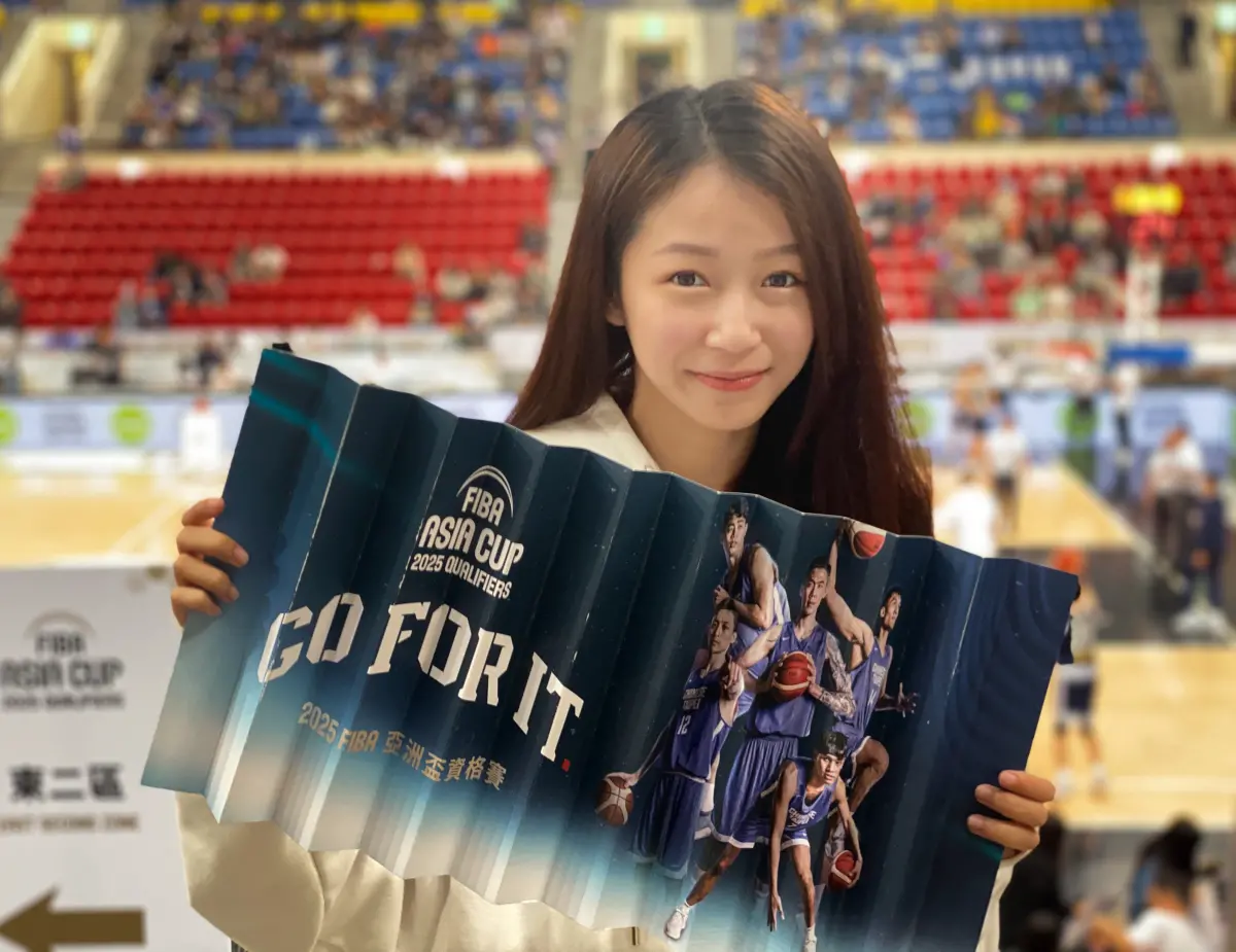 ▲實踐學院 Sylvia非常支持劉錚。（圖／記者陳明中攝）