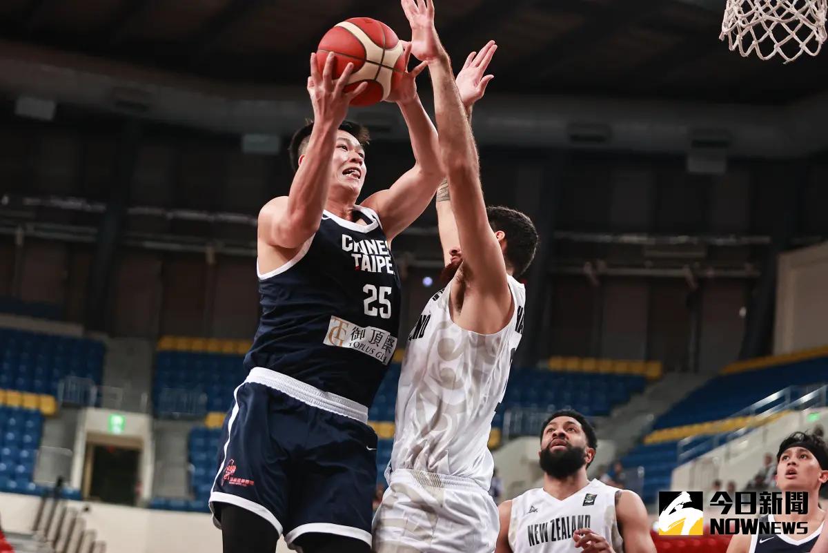 ▲2024亞洲盃男籃資格賽中華隊林正打出代表作。（圖／記者葉政勳攝）
