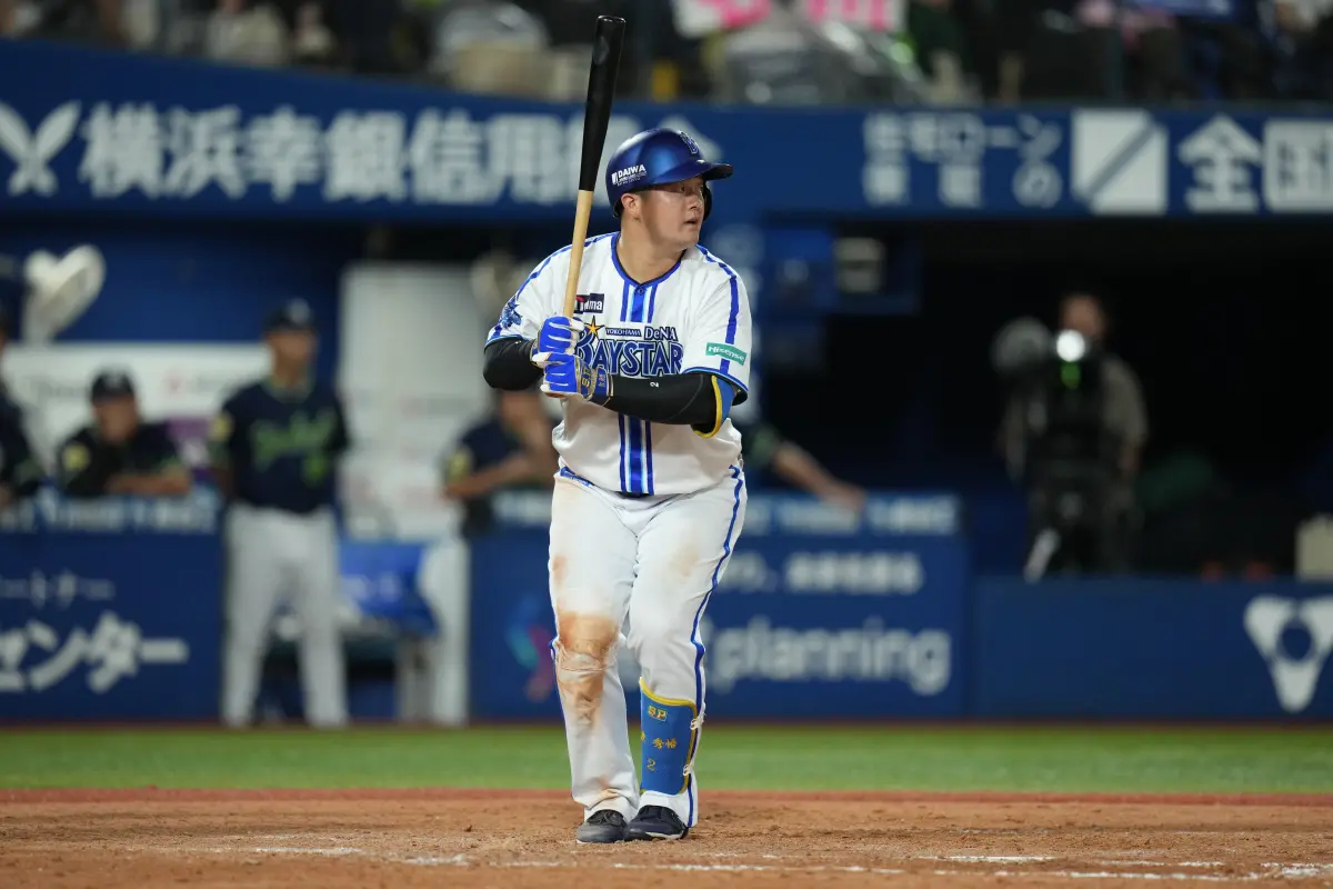 ▲ 橫濱DeNA海灣之星來了！DAZN將全程轉播主場所有賽事，圖為主砲牧秀悟。（圖／DAZN提供）