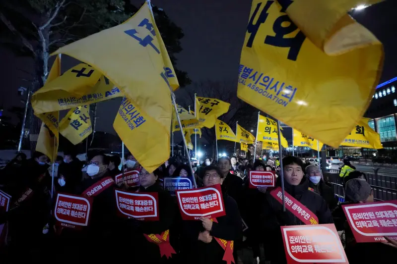 韓國醫療罷工擴大！上調至「嚴重」級別　看病時間翻倍得排6小時