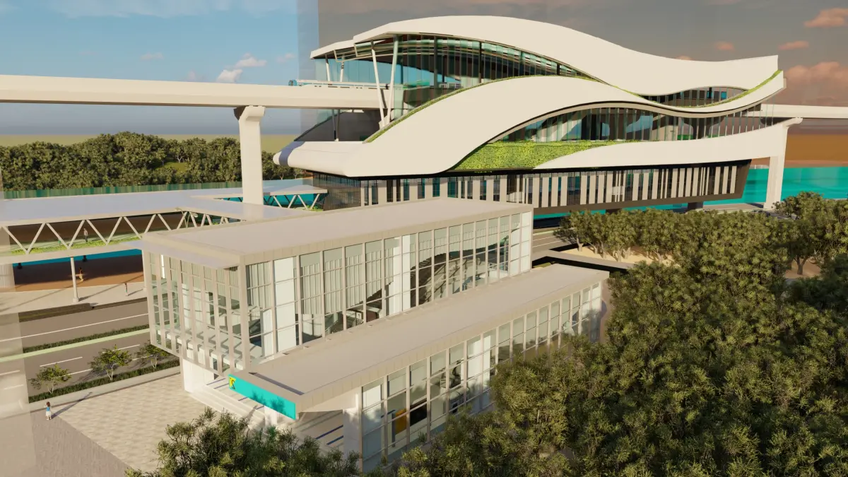 ▲捷運汐止東湖線SB14站模擬示意圖。（圖／新北市政府提供）