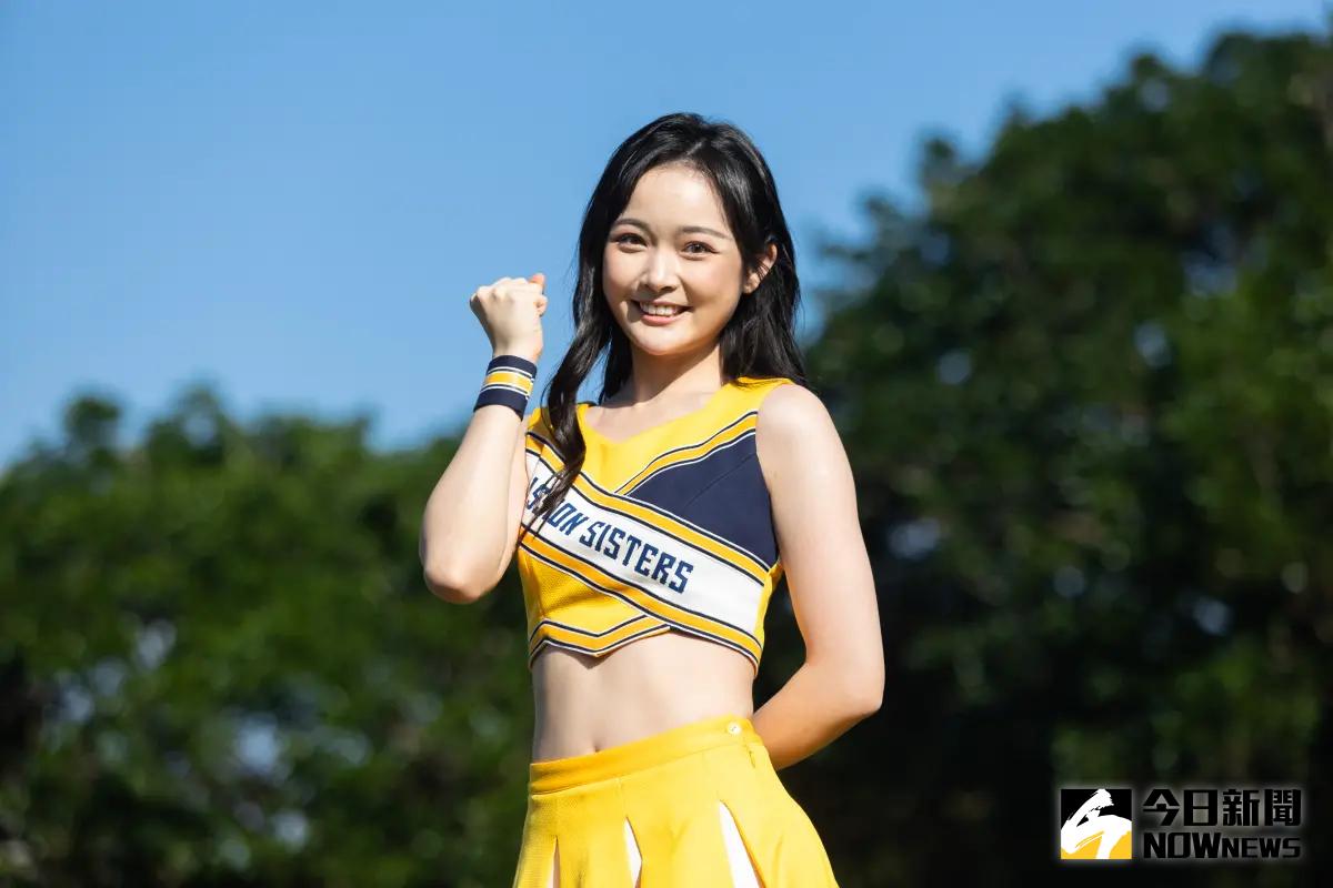 ▲中信啦啦隊怡琪從大二就踏進影視圈拍攝廣告，結果被前經紀人惡意欠薪2年，讓她有些心寒，盼望真相遲早會出來。（圖／記者葉政勳攝影）