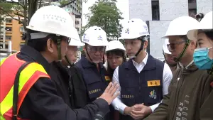 松山區慶城街新建工地坍塌　蔣萬安：12點完成回填作業
