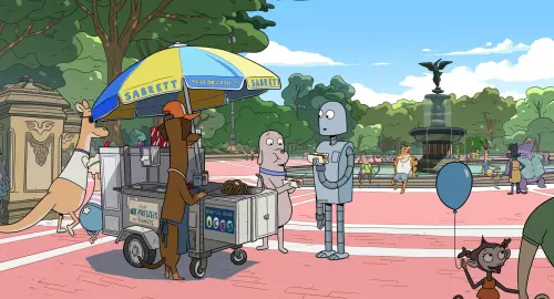 ▲《再見機器人》入圍奧斯卡最佳動畫長片。（圖／電影本事提供）