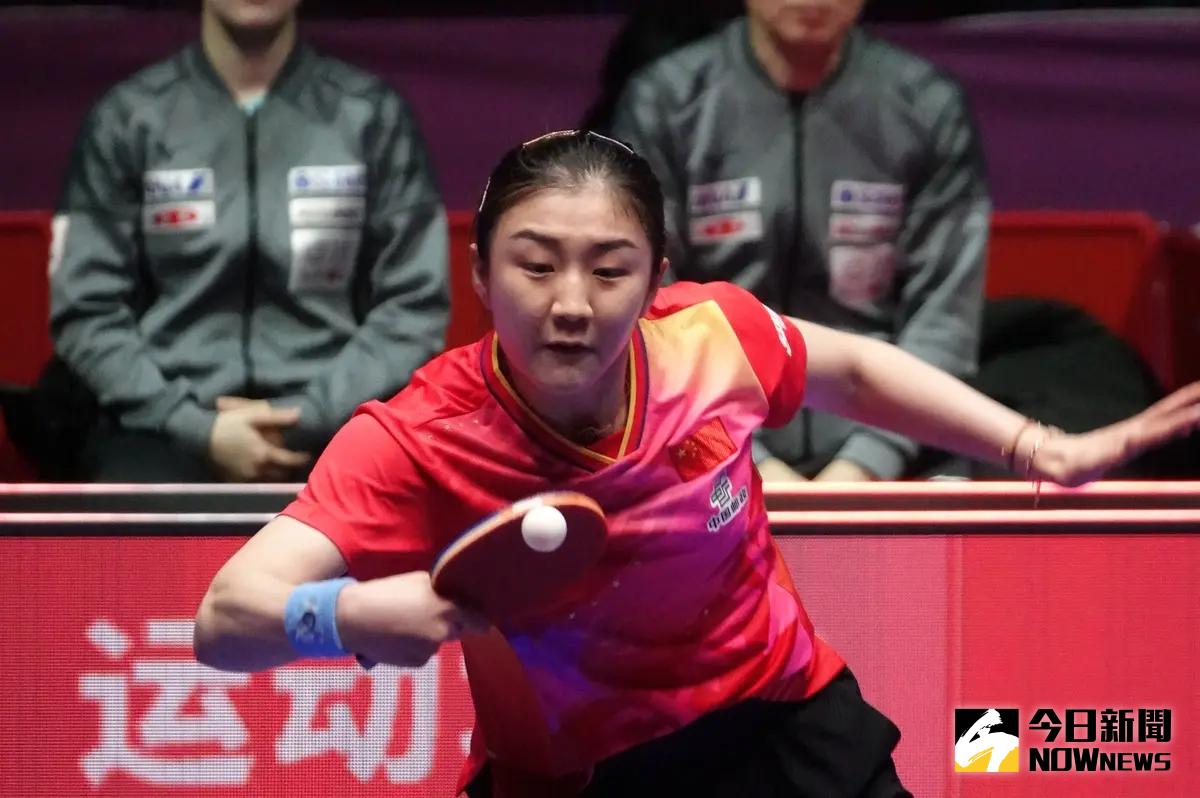 ▲中國大陸奧運冠軍陳夢。（圖／特派記者陳云茹攝）