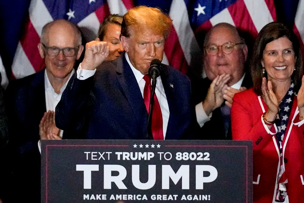 ▲美國前總統川普官司纏身，現在面臨籌措不出天價保證金的窘境。資料照。（圖／美聯社／達志影像）