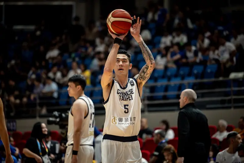 ▲中華男籃隊長劉錚得到13分，為對上菲律賓一戰我國唯一分數上雙得球員。（圖／取自FIBA官網）