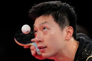 ▲中國桌球傳奇馬龍將告別世錦賽舞台，其生涯共拿過29座世界冠軍，史上第一。（圖／美聯社／達志影像）