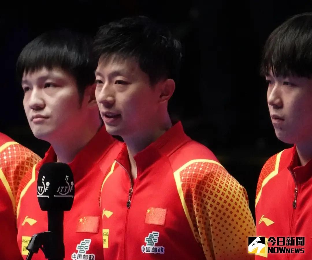 ▲中國男團昨天在釜山舉行的2024世界桌球團體錦標賽男團決賽上，以3:0擊敗法國，拿下隊史11連霸，隊內靈魂人物馬龍宣布自己將在此役後結束世錦賽生涯。（圖／特派記者陳云茹攝）