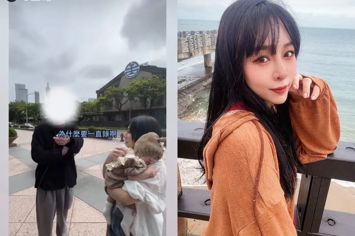 ▲泳琳姊姊近日PO影片控訴路人強抱孩子，讓人信以為真，吸引警方關注後，才辯稱是自導自演。（圖／泳琳姊姊IG）
