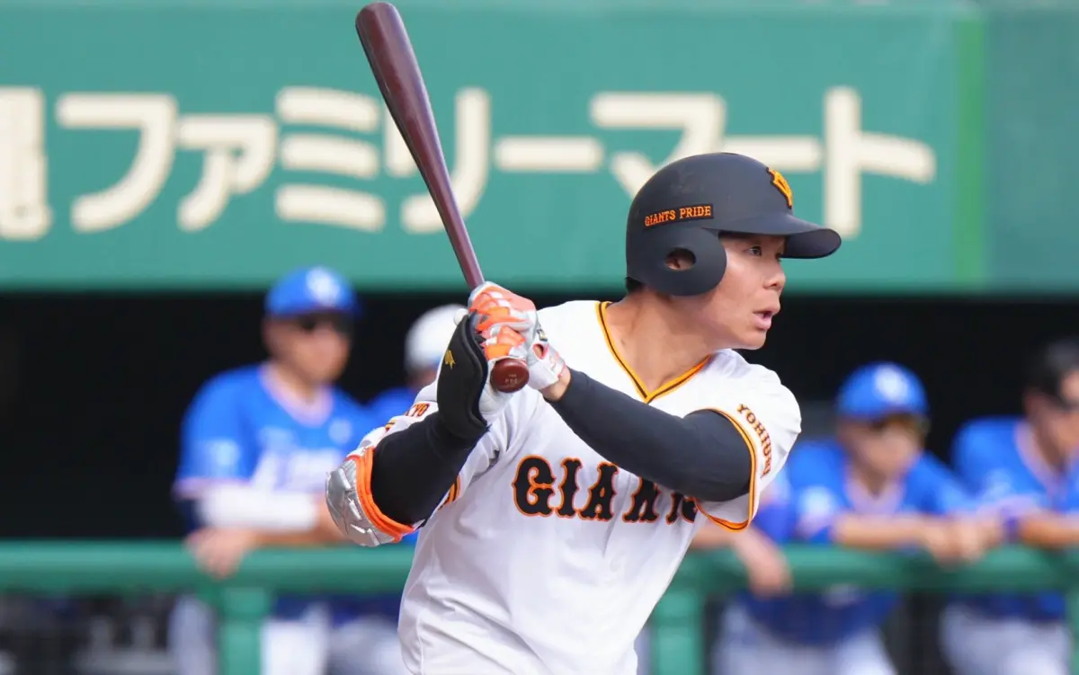 ▲讀賣巨人「超新星」外野手佐佐木俊輔！未來中外野手人選。（圖／讀賣巨人官網）