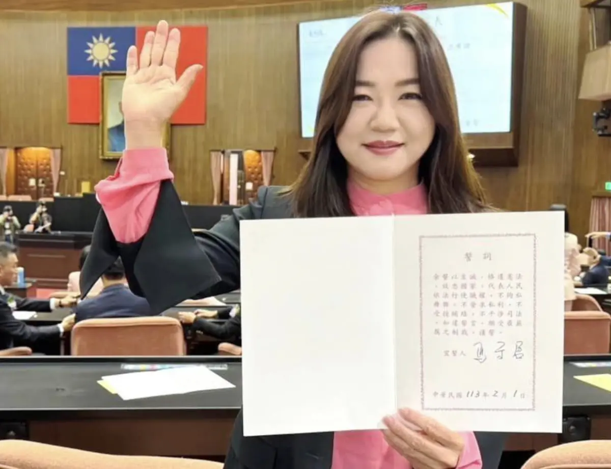 ▲國民黨將推舉馬文君擔任外交國防委員會召委。（圖／翻攝自馬文君臉書）