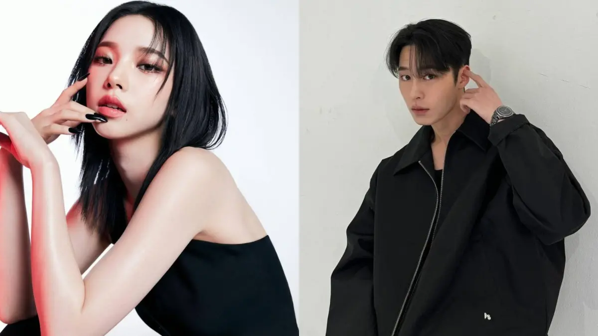 ▲D社今（27）日爆出aespa隊長Karina與演員李宰旭戀愛中。（圖／Karina、李宰旭IG）